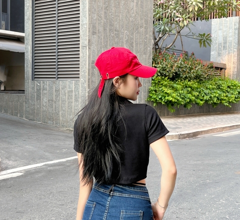 Áo Thun Thắt Dây Eo