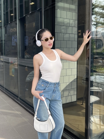 Quần Jeans Nắp Túi