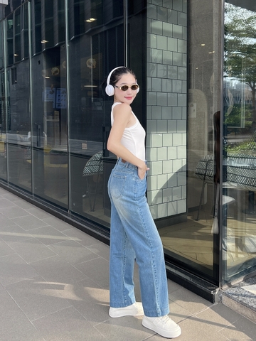 Quần Jeans Nắp Túi