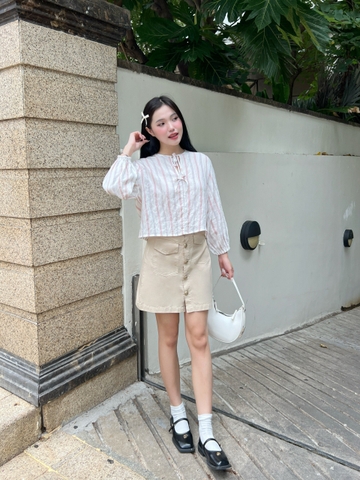 Áo Sơ Mi Nữ Thắt Nơ