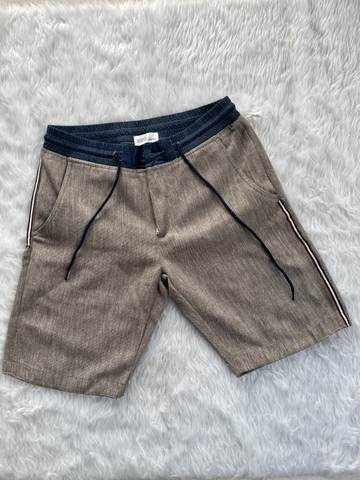 Quần Short Nam Màu Xám phối Vải Jeans Size 31