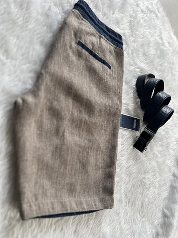 Quần Short Nam Màu Xám phối Vải Jeans Size 31