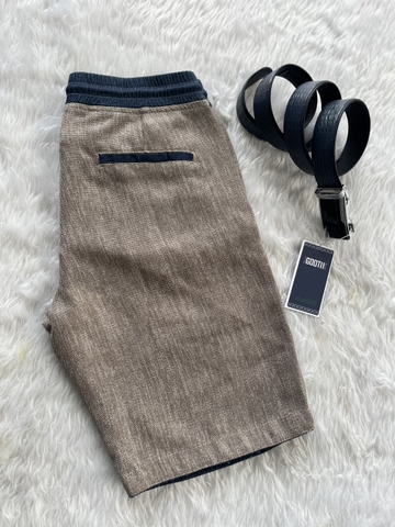 Quần Short Nam Màu Xám phối Vải Jeans Size 31
