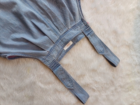 Yếm Jeans Đùi Nữ FS