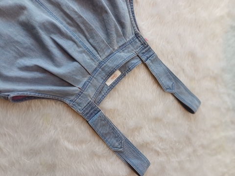 Yếm Jeans Đùi Nữ FS