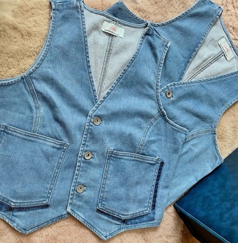 Áo Gile Jeans Cao Cấp Sành Điệu