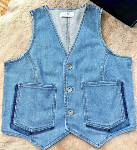 Áo Gile Jeans Cao Cấp Sành Điệu