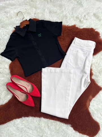 Quần Ống Loe Xẻ Lai Thanh Lịch Hack Dáng Cực Đỉnh