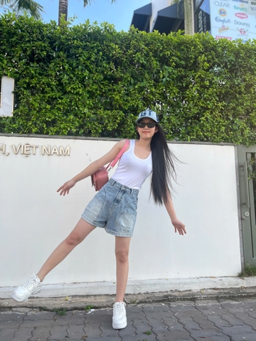 Quần Short Jeans Thiết Kế Thương hiệu GOOTIK FASHION - Cách điệu túi trước & sau