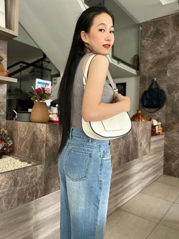 Áo Dệt Kim sát nách Polo phong cách Hàn Quốc trẻ trung, thanh lịch