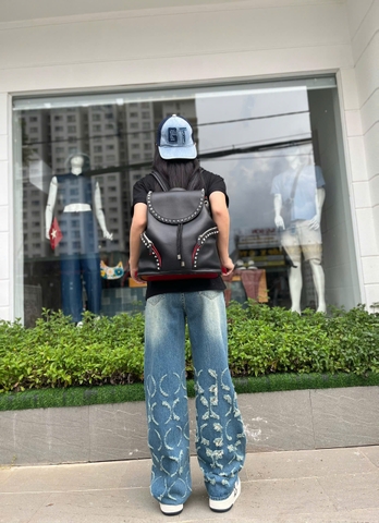 Quần Jeans Xước ống rộng 24cm Cao Cấp GOOTIK Fashion