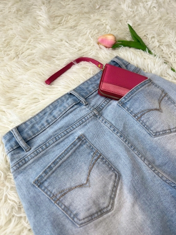 Quần Short Jeans Đắp Chéo Gootik Fashion - Chất Jeans Cotton co giãn thoải mái