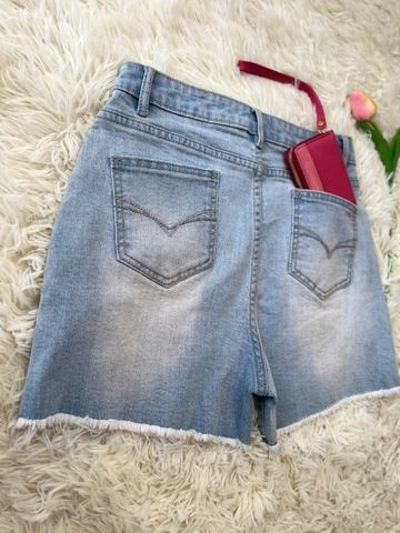 Quần Short Jeans Đắp Chéo Gootik Fashion - Chất Jeans Cotton co giãn thoải mái