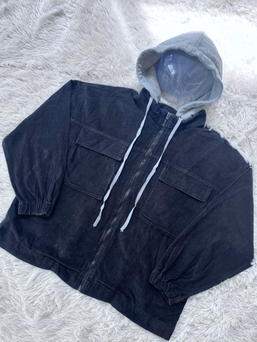 Áo Khoác Unisex chất liệu nhung tăm - AKM-015