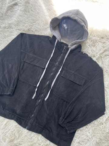 Áo Khoác Unisex chất liệu nhung tăm - AKM-015