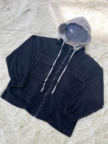 Áo Khoác Unisex chất liệu nhung tăm - AKM-015