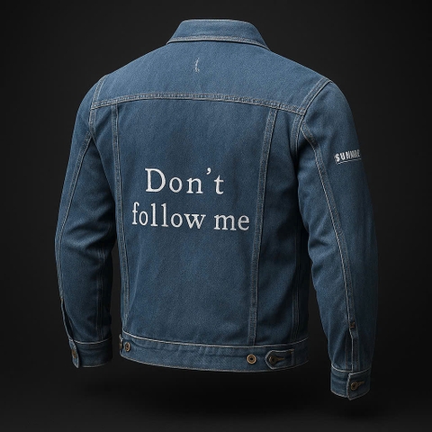 Áo Khoác Jeans Nam Dày Dặn, Nam Tính - AKM-014