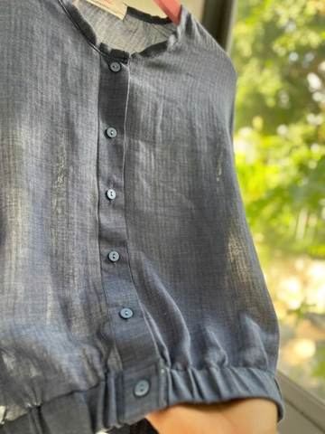 Áo Sơ Mi Tay Phồng Tạo Điểm Nhấn Mềm Mại,Xinh Xắn-Gootik Fashion