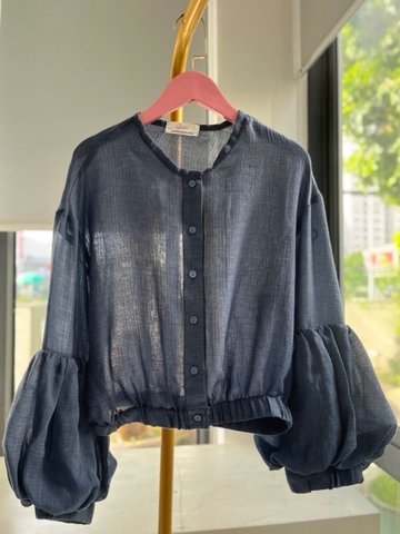 Áo Sơ Mi Tay Phồng Tạo Điểm Nhấn Mềm Mại,Xinh Xắn-Gootik Fashion