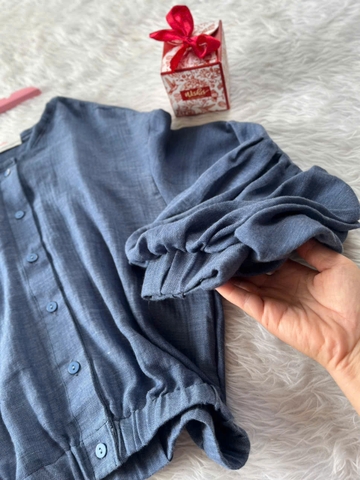 Áo Sơ Mi Tay Phồng Tạo Điểm Nhấn Mềm Mại,Xinh Xắn-Gootik Fashion