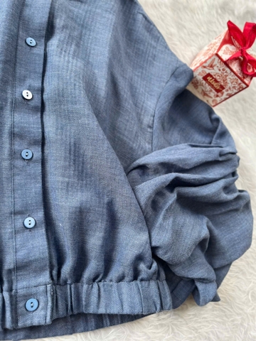 Áo Sơ Mi Tay Phồng Tạo Điểm Nhấn Mềm Mại,Xinh Xắn-Gootik Fashion