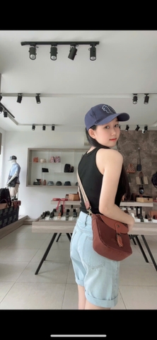 Quần Short Jeans phối Nắp Túi - Gập lai - Giá trải nghiệm