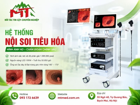 Hệ thống nội soi tiêu hóa - Hướng dẫn sử dụng chi tiết