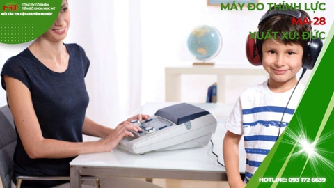 Máy Đo Thính Lực MA28 Đức – Thiết Bị Đo Thính Lực Chuyên Nghiệp AC &amp; BC Cho Bệnh Viện, Phòng Khám Tai Mũi Họng