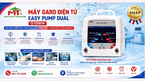 Máy garo điện tử - Gỉai pháp kiểm soát tuần hoàn máu chính xác trong phẫu thuật