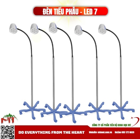 đèn tiểu phẫu led7