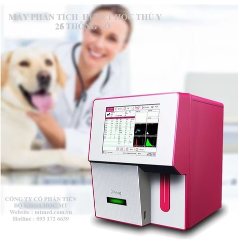 máy xét nghiệm huyết học thú y 26 thông số