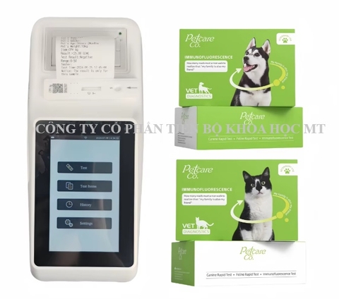 máy xét nghiệm miễn dịch huỳnh quang cho động vật