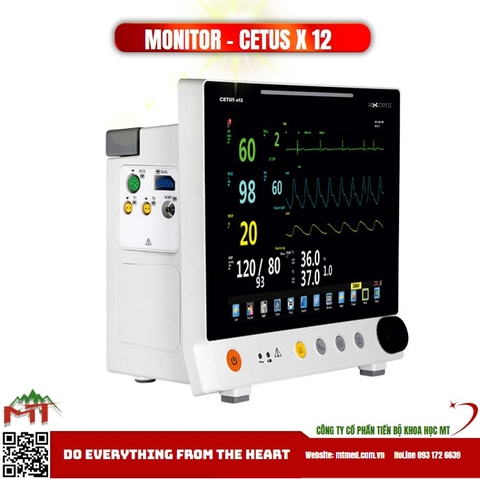 monitor theo dõi bệnh nhân cetus x12 axcent