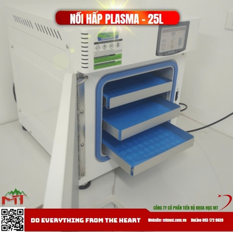 nồi hấp plasma 25 lít hàn quốc