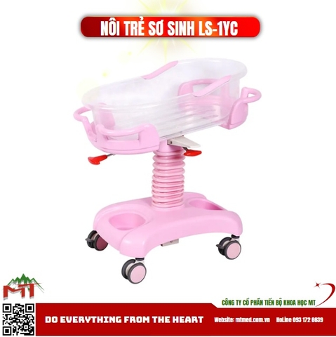 nôi trẻ sơ sinh hồng