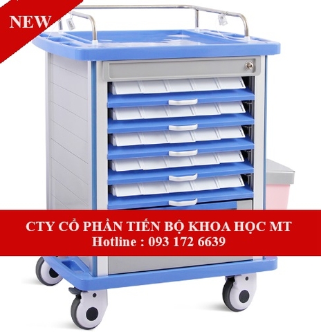 xe đẩy thuốc abs