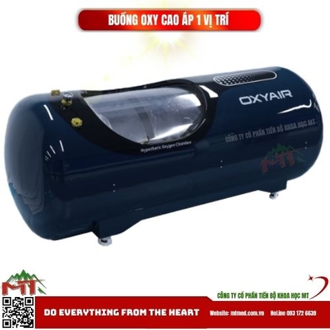 Buồng oxy cao áp 1 người- Nhập khẩu chính hãng