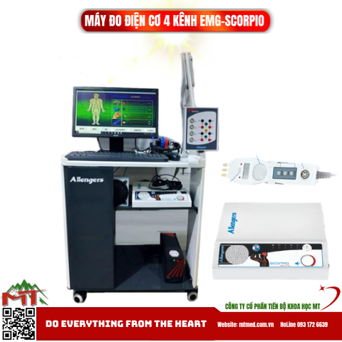 Máy đo điện cơ 4 kênh EMG Scorpio- MT nhập khẩu chính hãng