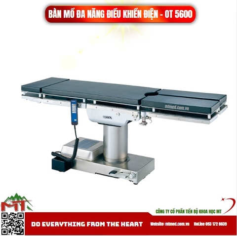 Bàn mổ đa năng điều khiển điện OT 5600