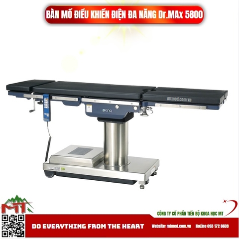 Bàn mổ điều khiển điện đa năng Dr.Max 5800
