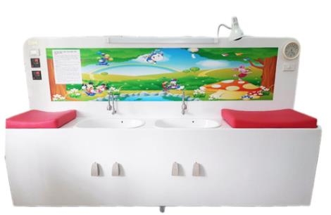 Bồn tắm trẻ sơ sinh hai chậu