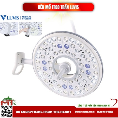 Đèn mổ treo trần cao cấp Luvis Hàn Quốc