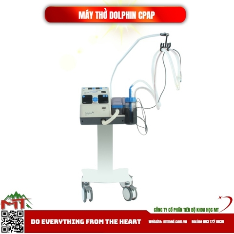Máy thở cho trẻ sơ sinh Dolphin CPAP
