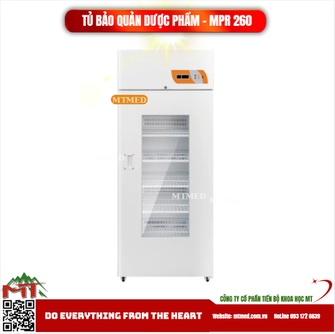 Tủ bảo quản dược phẩm MPR-260