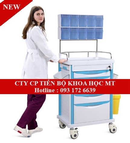 Xe đẩy cấp cứu SKR-AT 625