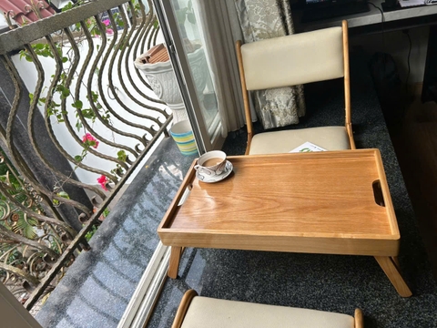 Bàn xếp gỗ sồi tự nhiên – giải pháp nội thất linh hoạt cho cuộc sống hiện đại tại TPHCM