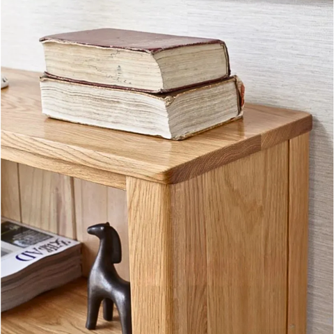 D02 - Kệ sách đa năng gỗ sồi tự nhiên nhỏ gọn, bền chắc trang trí nhà