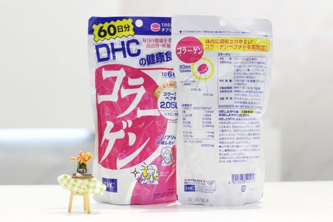 Viên uống bổ sung Collagen DHC đẹp da, chống lão hóa túi 360 viên 60 ngày