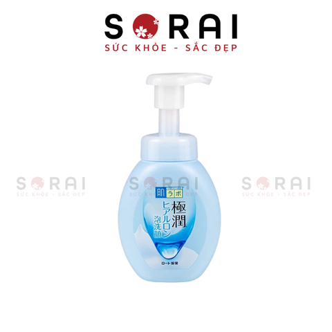 Sữa rửa mặt Hadalabo loại tạo bọt Dưỡng ẩm Nhật Bản 160ml