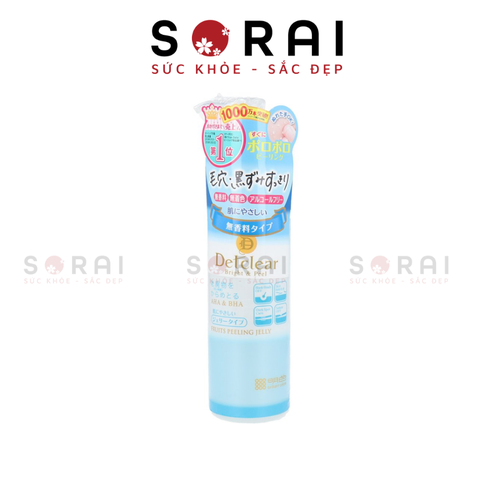 Gel tẩy da chết Detclear Meishoku Nhật bản không mùi 180ml